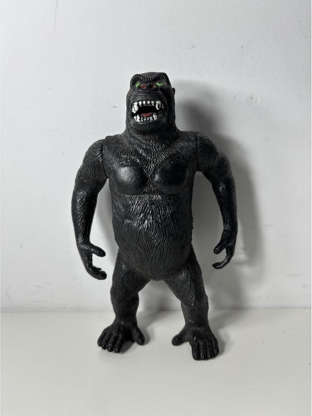 King Kong Gorilla Action Figure 7.5” Vintage 80’s Imperial Toys Hong Kong